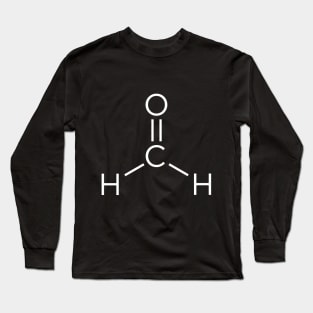 Formaldehyde Molecular Structure Long Sleeve T-Shirt